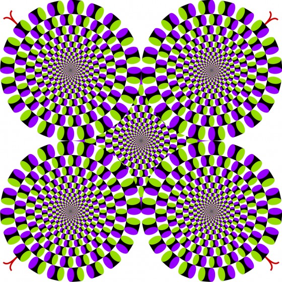 Iluzija rotirajućih zmija