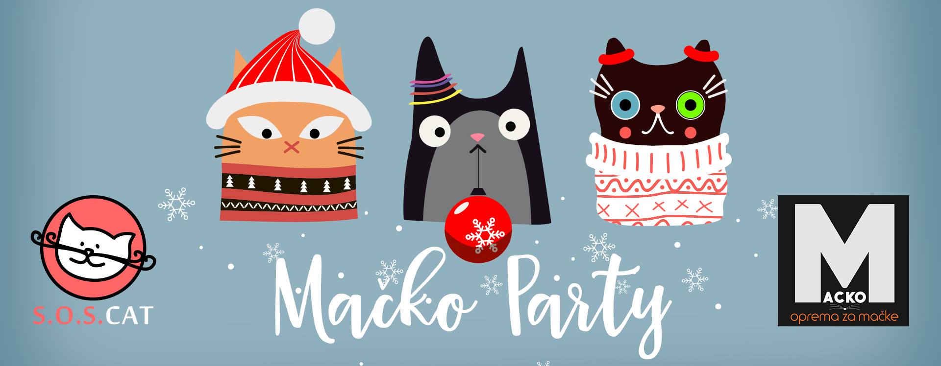 Mačko party 17. prosinca!